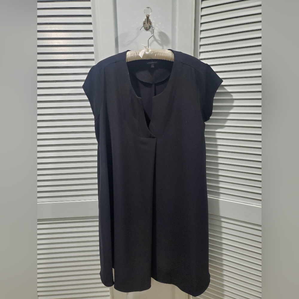 Lane Bryant Elegant Black Women's Swing Dress Size 18/20